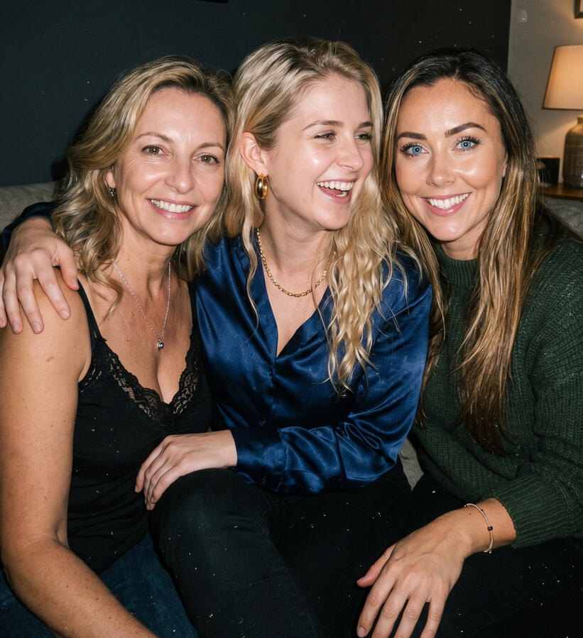 Magda, Laura and Lola